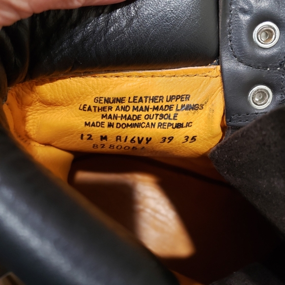 Timberland Men's work Brown Leather Boots waterproof size: 12 M - Picture 8 of 9